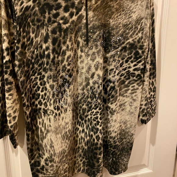 Jackets Galore by John Farah Blingy Fashion Jacket Size Medium - Picture 2 of 5